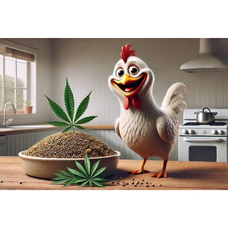 Hanfsamen für unsere Hühner?