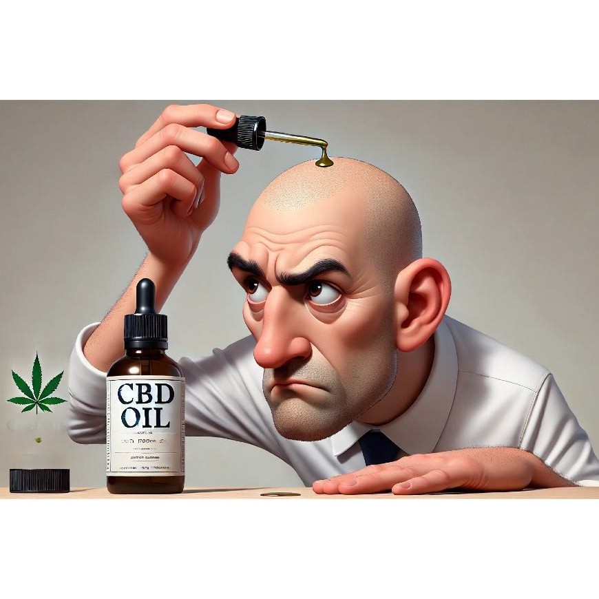 CBD-Öl: Hoffnung für Glatzköpfige?